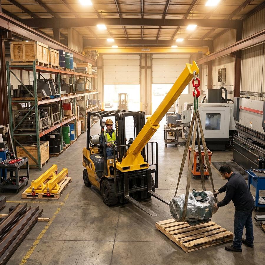 Forklift boom review guide